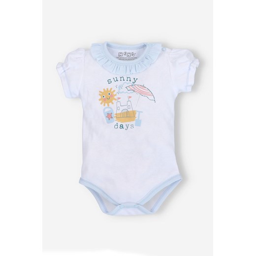 Body niemowlęce z bawełny organicznej dla dziewczynki ze sklepu 5.10.15 w kategorii Body niemowlęce - zdjęcie 169701126