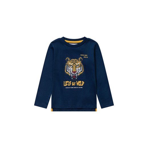 Bluzka chłopięca bawełniana z tygrysem ze sklepu 5.10.15 w kategorii T-shirty chłopięce - zdjęcie 169701309