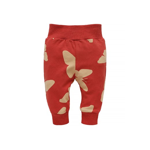 Legginsy dla dziewczynki dzianinowe Imagine czerwone ze sklepu 5.10.15 w kategorii Spodnie dziewczęce - zdjęcie 169701409