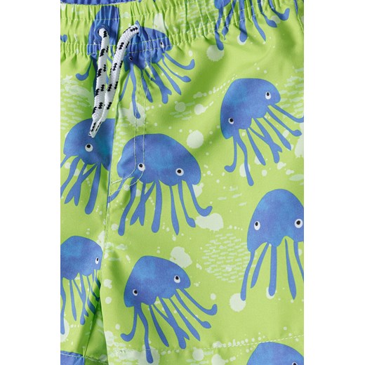 Zielone szorty kąpielowe dla chłopca w meduzy Minoti 98/104 5.10.15