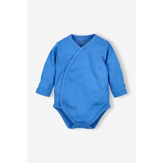 Body niemowlęce z bawełny organicznej - niebieskie ze sklepu 5.10.15 w kategorii Body niemowlęce - zdjęcie 169701717