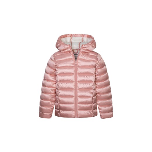 Kurtka zimowa niemowlęca różowa z kapturem ze sklepu 5.10.15 w kategorii Kombinezony i kurtki - zdjęcie 169701955