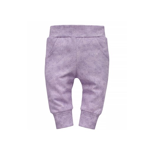 Spodnie dresowe dziewczęce fioletowe ze sklepu 5.10.15 w kategorii Spodnie i półśpiochy - zdjęcie 169702115