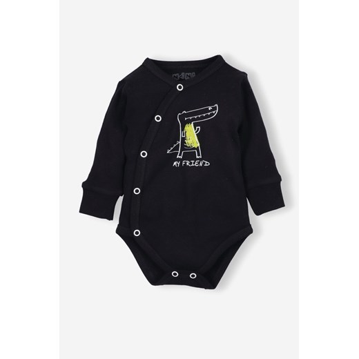 Body niemowlęce z bawełny organicznej dla chłopca ze sklepu 5.10.15 w kategorii Body niemowlęce - zdjęcie 169702277