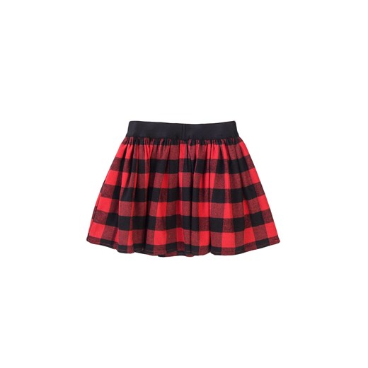 Spódnica dziewczęca w czarno-czerwoną kratę ze sklepu 5.10.15 w kategorii Spódnice dziewczęce - zdjęcie 169702357