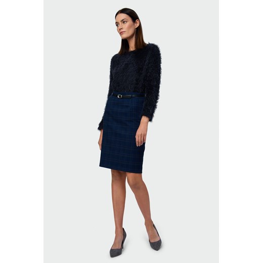 Sweter damski o dopasowanym kroju - czarny ze sklepu 5.10.15 w kategorii Swetry damskie - zdjęcie 169702696