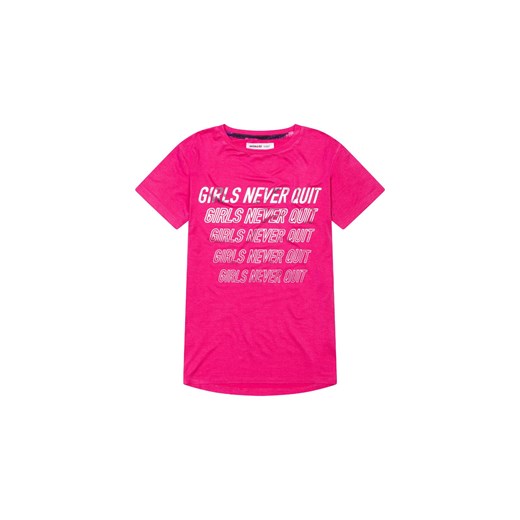 T-shirt dziewczęcy różowy z napisem ze sklepu 5.10.15 w kategorii Bluzki dziewczęce - zdjęcie 169702737