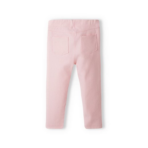 Różowe spodnie typu jegginsy niemowlęce Minoti 92/98 5.10.15