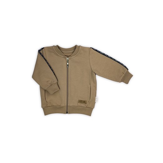 Bluza dresowa bomberka - brązowa ze sklepu 5.10.15 w kategorii Bluzy i swetry - zdjęcie 169703385