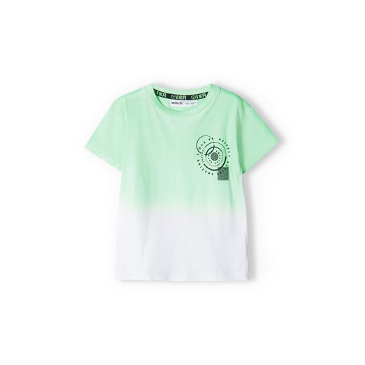 Bawełniany t-shirt dla chłopca z nadrukiem ze sklepu 5.10.15 w kategorii T-shirty chłopięce - zdjęcie 169703418
