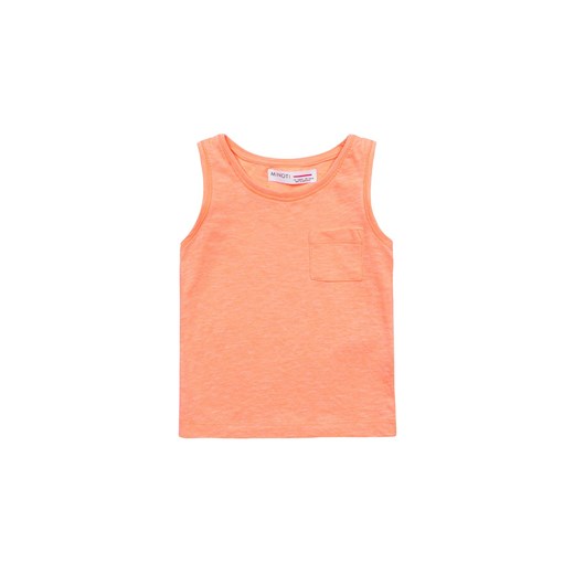 Pomarańczowa koszulka na ramiączkach dla chłopca Minoti 116/122 5.10.15