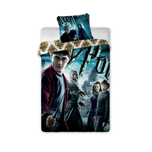 Bawełniana pościel dziecięca Harry Potter 140x200 + 70x90 Harry Potter 140X200 promocyjna cena 5.10.15