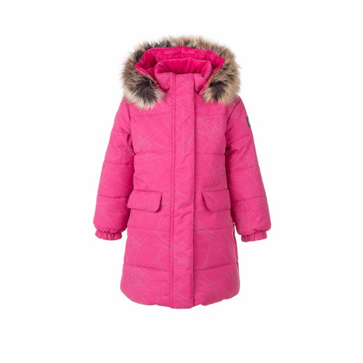 Płaszcz LENNA w kolorze różowym ze sklepu 5.10.15 w kategorii Kurtki dziewczęce - zdjęcie 169703685