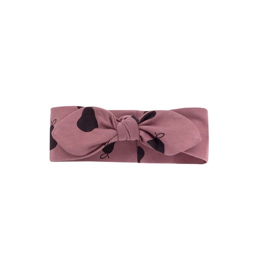 Opaska dziewczęca z gruszkami - różowa ze sklepu 5.10.15 w kategorii Opaski dziecięce - zdjęcie 169703689