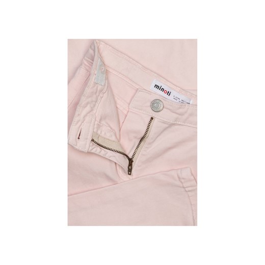 Jasno różowe spodnie niemowlęce z tkaniny Minoti 80/86 5.10.15