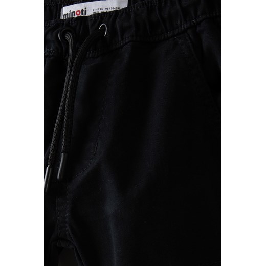 Spodnie typu bojówki dla chłopca czarne Minoti 134/140 5.10.15
