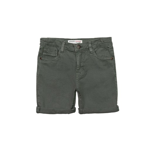 Krótkie spodenki chłopięce o kroju jeansów dla chłopca - khaki ze sklepu 5.10.15 w kategorii Spodenki chłopięce - zdjęcie 169704246