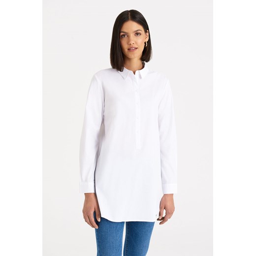 Tunika damska biała ze sklepu 5.10.15 w kategorii Koszule damskie - zdjęcie 169704279
