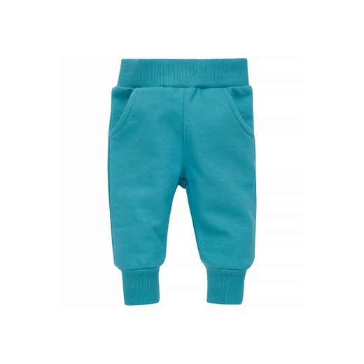 Spodnie dresowe niemowlęce zielone ze sklepu 5.10.15 w kategorii Spodnie i półśpiochy - zdjęcie 169704749