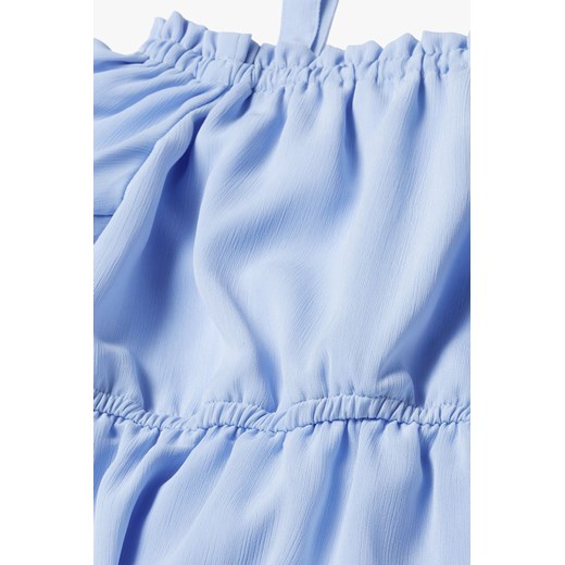 Niebieska sukienka hiszpanka dla dziewczynki Lincoln & Sharks By 5.10.15. 146 okazja 5.10.15