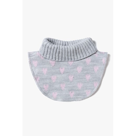Półgolf niemowlęcy zimowy - szary w serduszka ze sklepu 5.10.15 w kategorii Szaliki dziecięce - zdjęcie 169705327