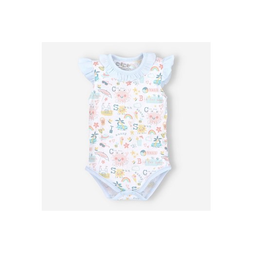 Body niemowlęce z bawełny organicznej dla dziewczynki ze sklepu 5.10.15 w kategorii Body niemowlęce - zdjęcie 169705447