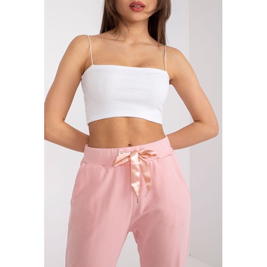 Spodnie dresowe damskie - różowe M 5.10.15 okazyjna cena