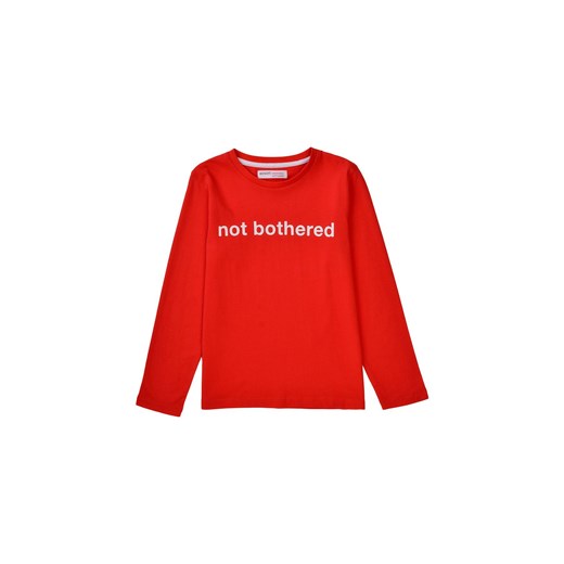 Bluzka chłopięca bawełniana czerwona ze sklepu 5.10.15 w kategorii T-shirty chłopięce - zdjęcie 169706208