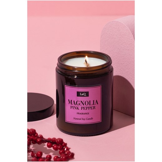 Tradycyjna świeca zapachowa Kicia Magnolia - 180 ml Laq one size okazyjna cena 5.10.15