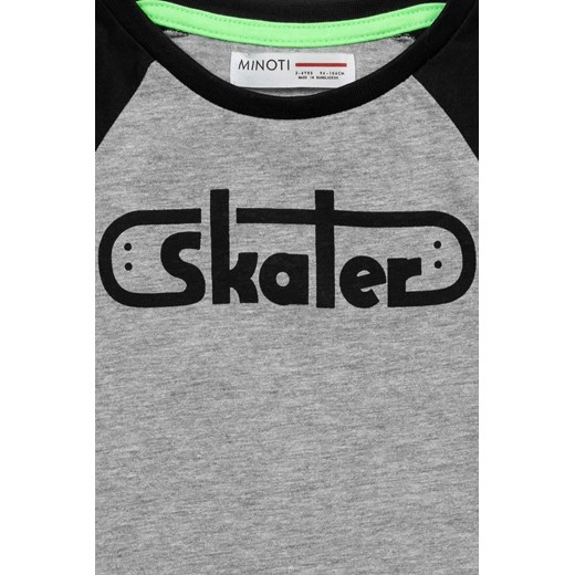 T-shirt chłopięcy szary Skater Minoti 128/134 5.10.15