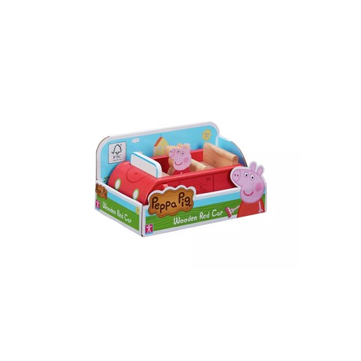 Peppa Drewniany samochód Peppa one size promocyjna cena 5.10.15