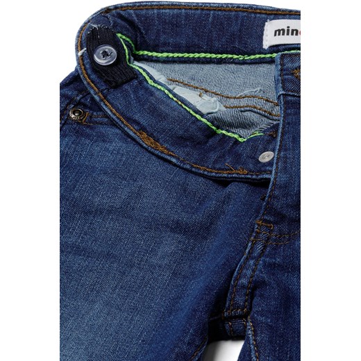 Ciemnoniebieskie spodnie jeansowe chłopięce regular Minoti 110/116 5.10.15