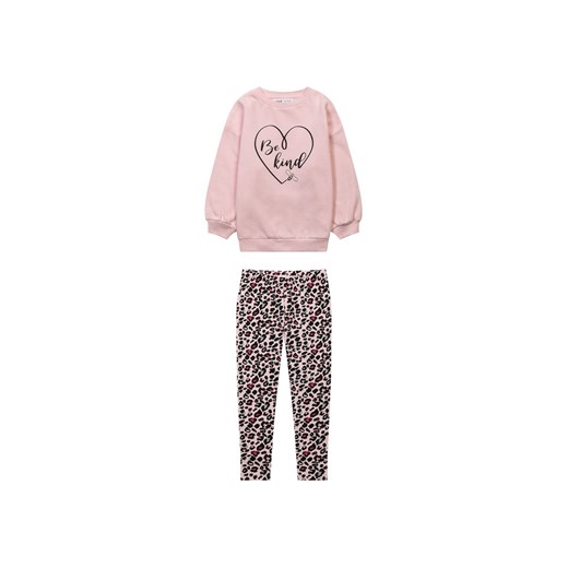 Komplet niemowlęcy różowy- bluzka i legginsy ze sklepu 5.10.15 w kategorii Komplety niemowlęce - zdjęcie 169707346
