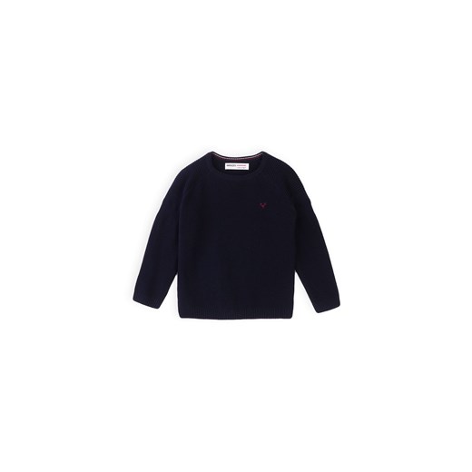 Sweter chłopięcy bawełniany granatowy ze sklepu 5.10.15 w kategorii Swetry chłopięce - zdjęcie 169707406