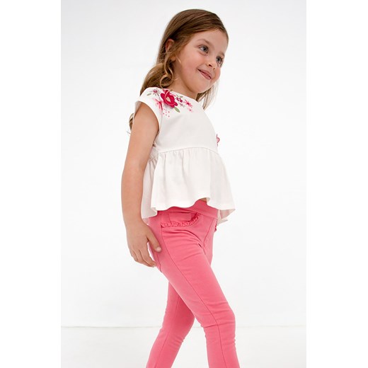 Spodnie długie dla dziewczynki Mayoral - różowe Mayoral 92 5.10.15 promocyjna cena
