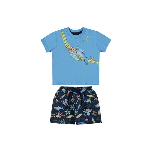 Komplet dla chłopca - t-shirt + szorty ze sklepu 5.10.15 w kategorii Komplety niemowlęce - zdjęcie 169707865