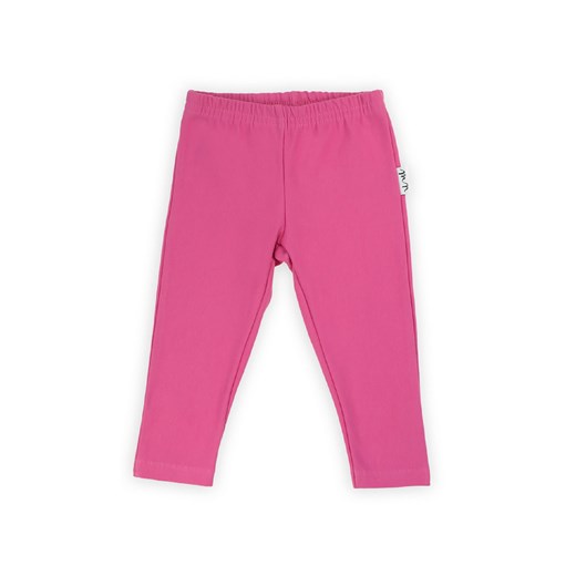 Niemowlęce legginsy dresowe - różowe ze sklepu 5.10.15 w kategorii Legginsy niemowlęce - zdjęcie 169707877