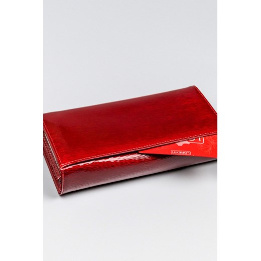Podłużny, lakierowany portfel damski ze skóry naturalnej — Lorenti ze sklepu 5.10.15 w kategorii Portfele damskie - zdjęcie 169708219