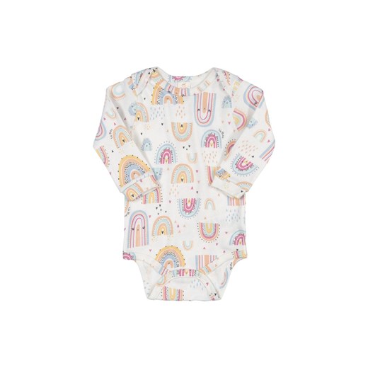 Bawełniana body dla niemowlaka w kolorowy wzór ze sklepu 5.10.15 w kategorii Body niemowlęce - zdjęcie 169708235