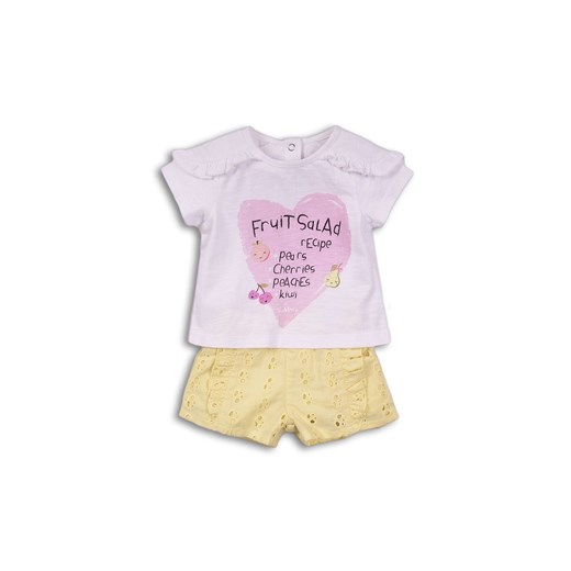 Bawełniany komplet- tshirt + spodenki ze sklepu 5.10.15 w kategorii Komplety niemowlęce - zdjęcie 169708645