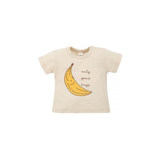 Bawełniana bluzka niemowlęca z nadrukiem ze sklepu 5.10.15 w kategorii Koszulki niemowlęce - zdjęcie 169708667