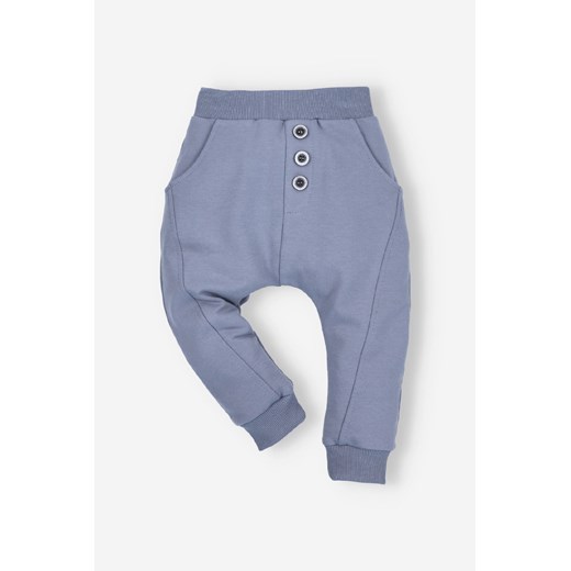 Spodnie dresowe SPACE TOUR z bawełny organicznej dla chłopca ze sklepu 5.10.15 w kategorii Spodnie i półśpiochy - zdjęcie 169709377