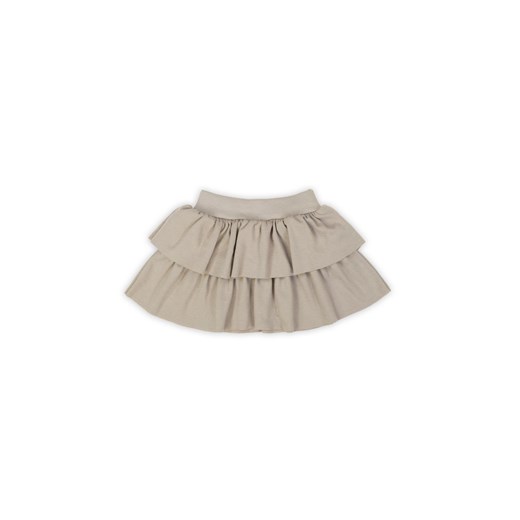 Bawełniana spódnica dla dziewczynki - beżowa ze sklepu 5.10.15 w kategorii Spódnice - zdjęcie 169709699
