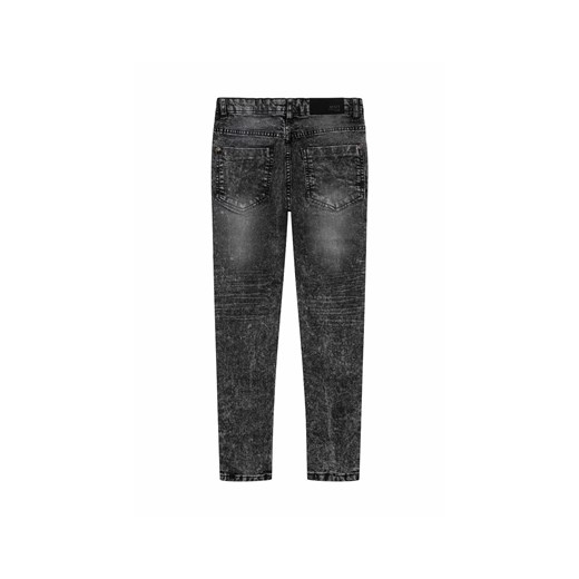 Czarne spodnie chłopięce jeansowe Minoti 140/146 5.10.15