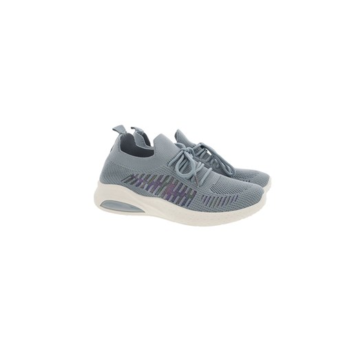Sportowe buty sneakersy sznurowane niebieskie ze sklepu 5.10.15 w kategorii Buty sportowe damskie - zdjęcie 169709996
