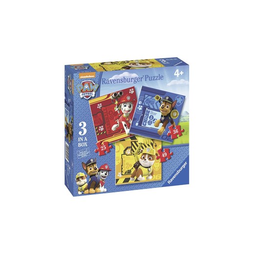 Puzzle dla dzieci 3w1 Psi Patrol 4+ ze sklepu 5.10.15 w kategorii Puzzle - zdjęcie 169710425