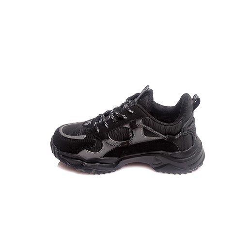 Czarne sznurowane buty sportowe chłopięce Weestep Weestep 36 promocja 5.10.15