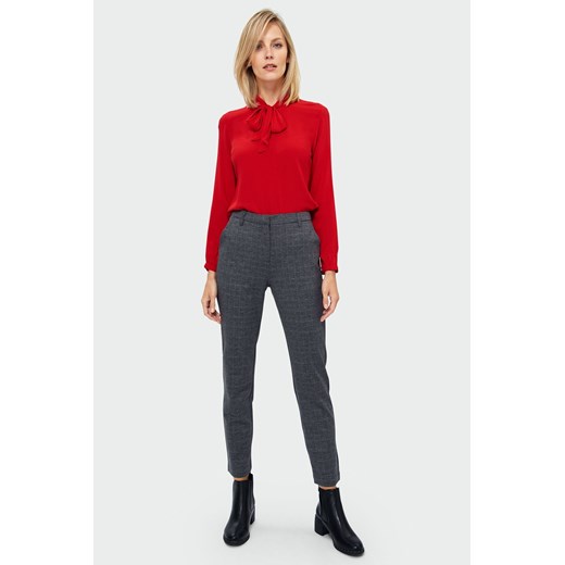 Spodnie damskie w kratę- klasyczny fason ze sklepu 5.10.15 w kategorii Spodnie damskie - zdjęcie 169710598