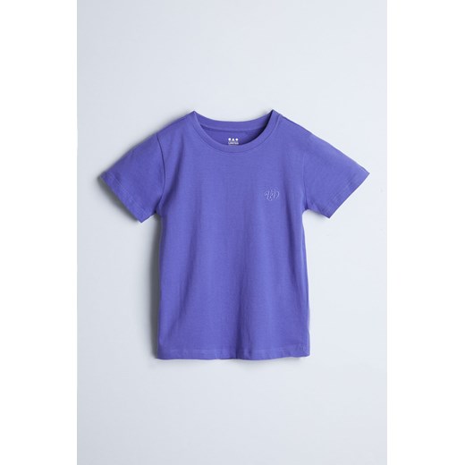 Miękki dzianinowy t-shirt w kolorze fioletowym - unisex - Limited Edition 170 5.10.15