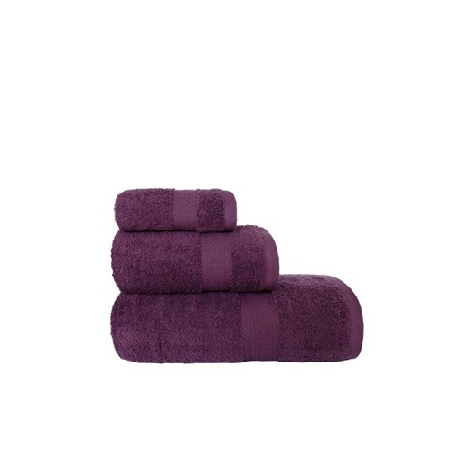 Bawełniany ręcznik 50x90 cm fioletowy ze sklepu 5.10.15 w kategorii Ręczniki - zdjęcie 169710717